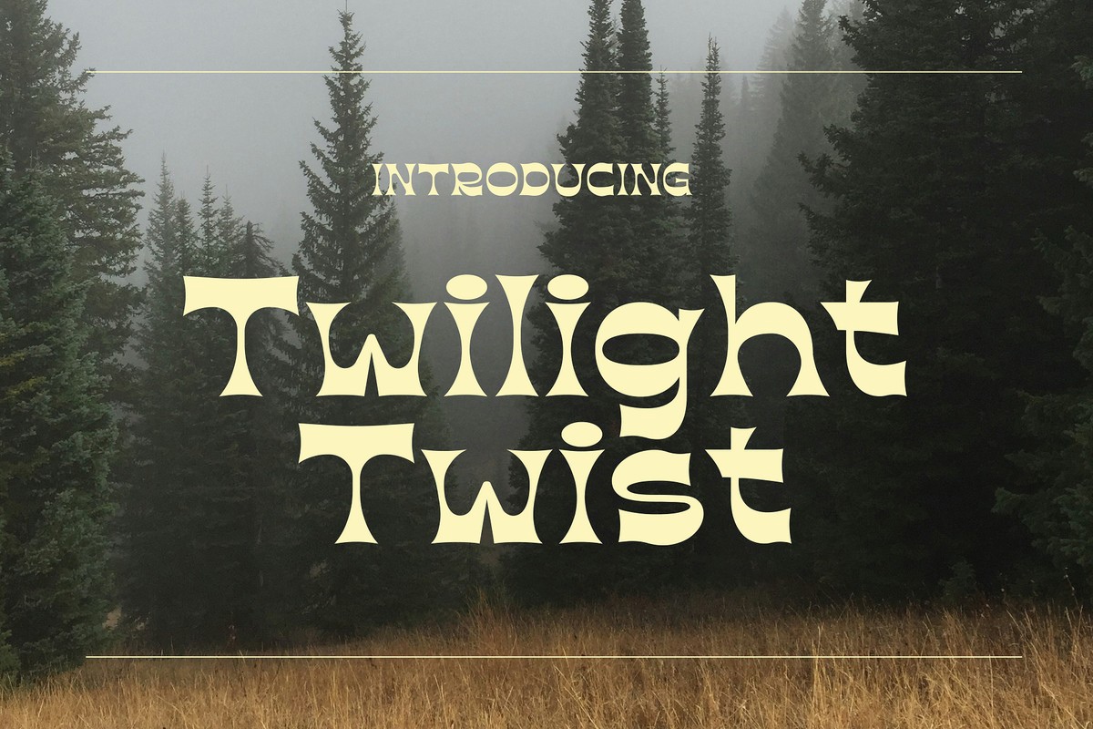 Twilight Twist Font