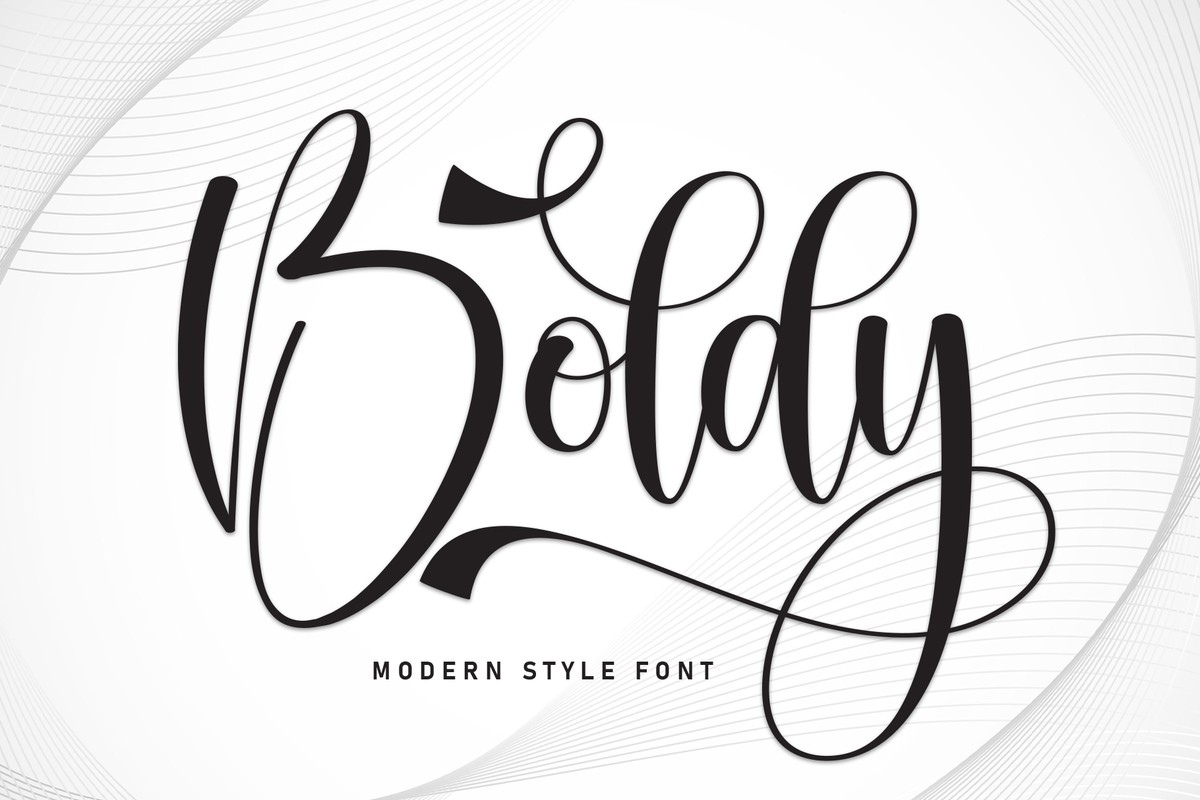 Boldy Font