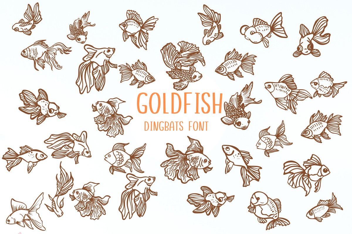 Gold Fish Font