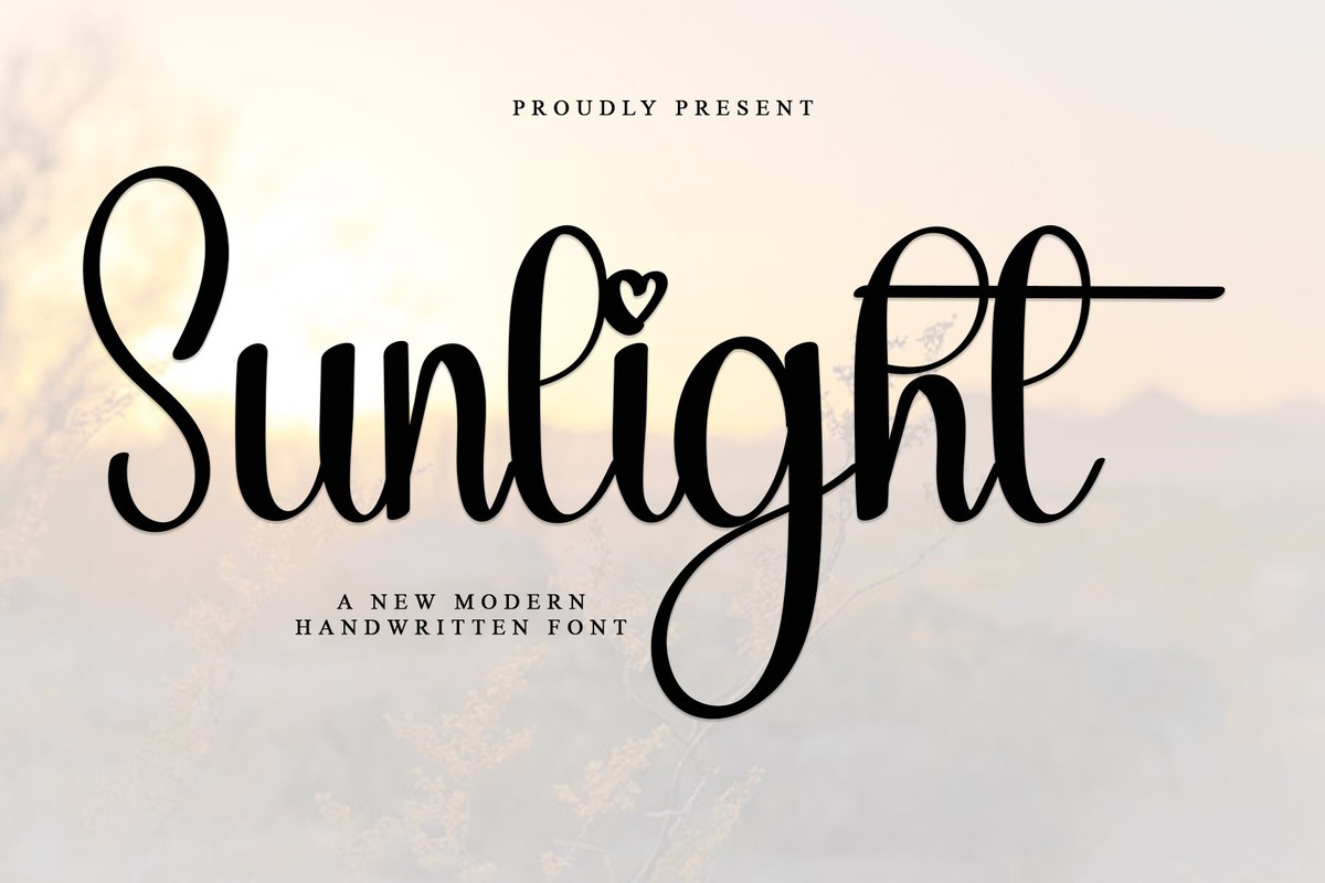 Sunlight Font