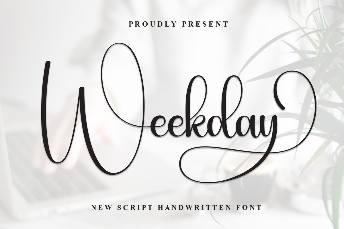 Weekday Font