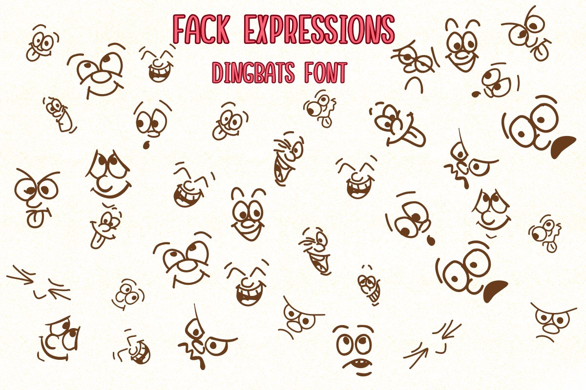 Fack Expressions Font