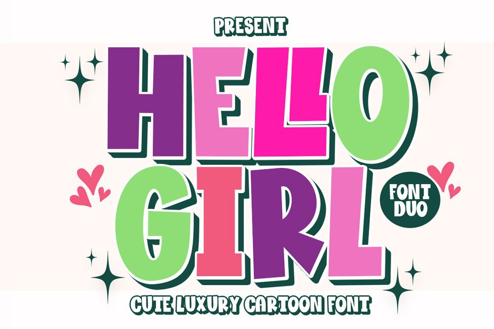 Hеllo Girl Font