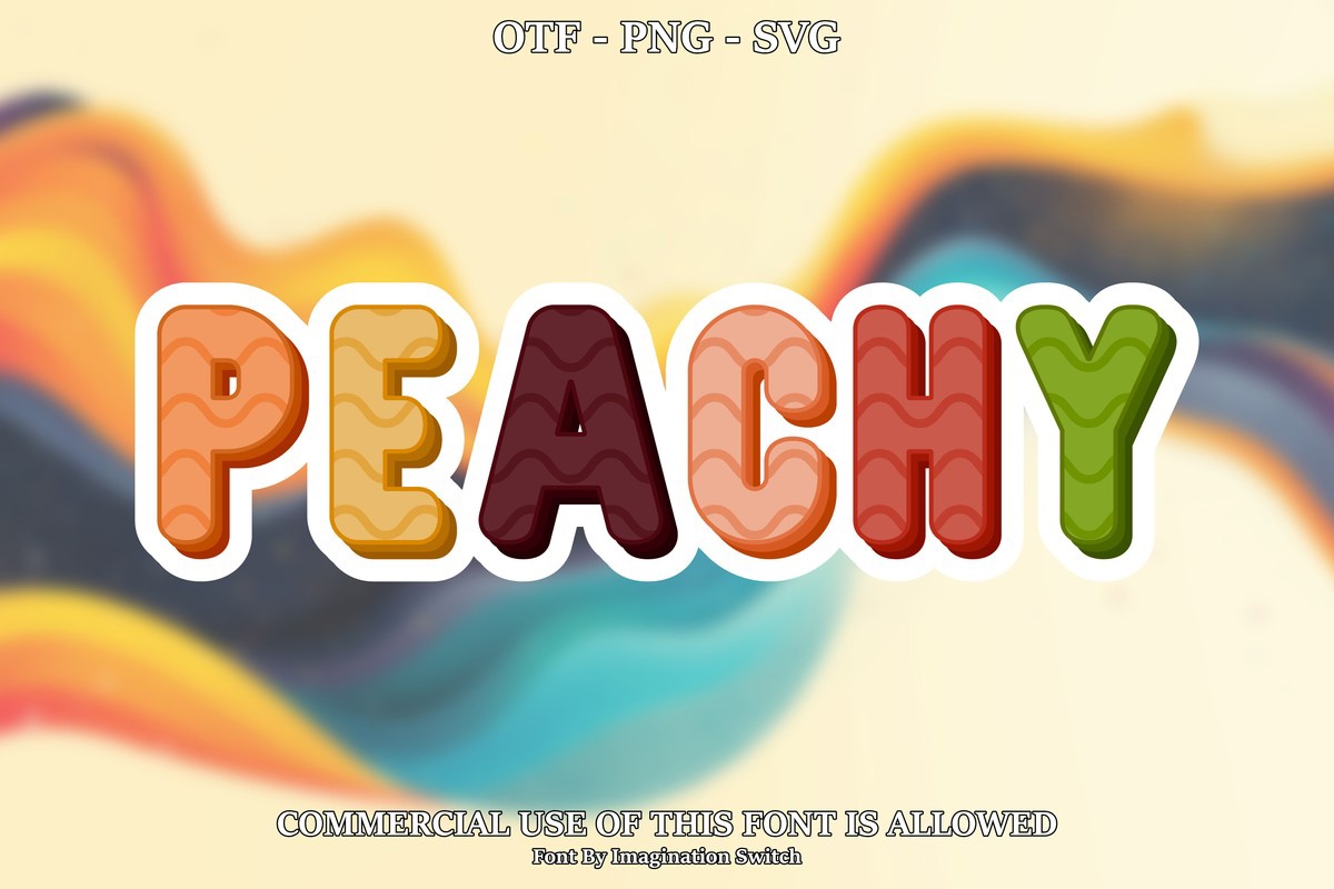 Peachy Font