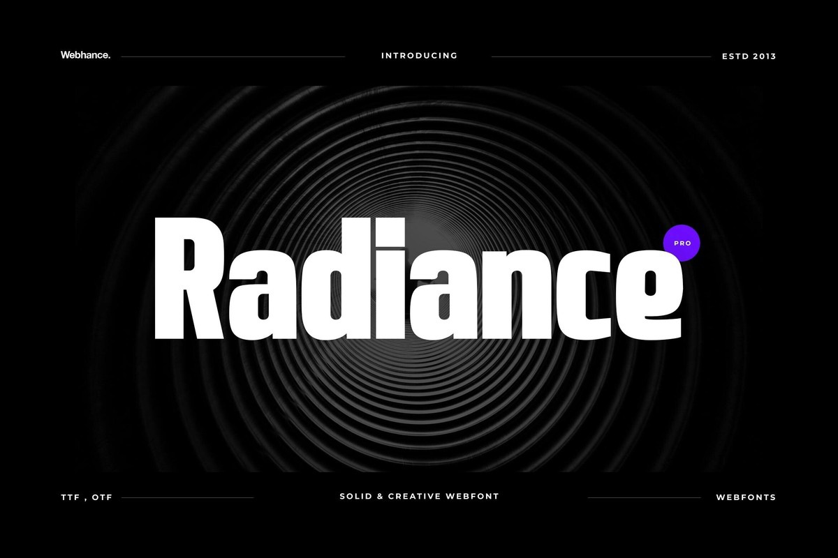 Radiance Font