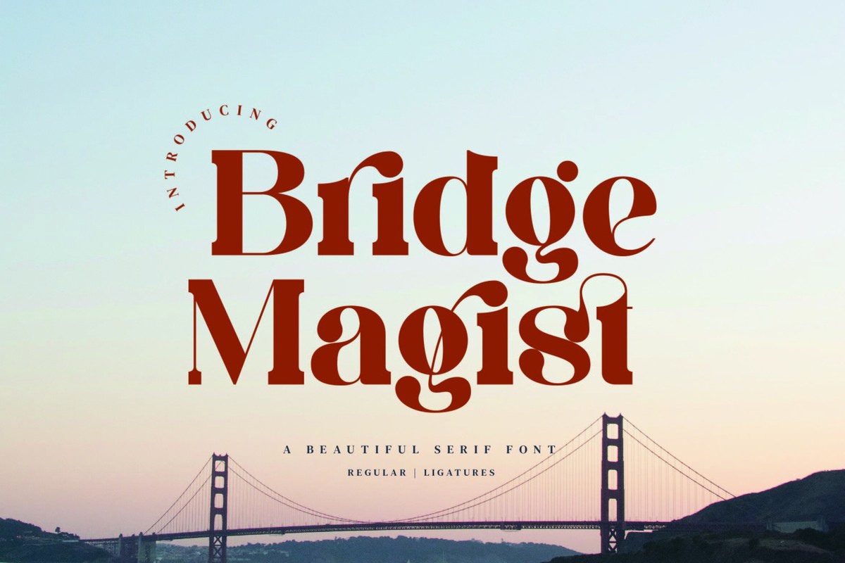 Bridge Magist Font