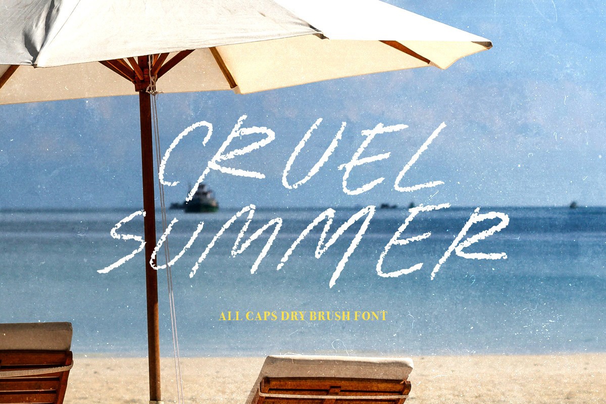 Cruel Summer Font