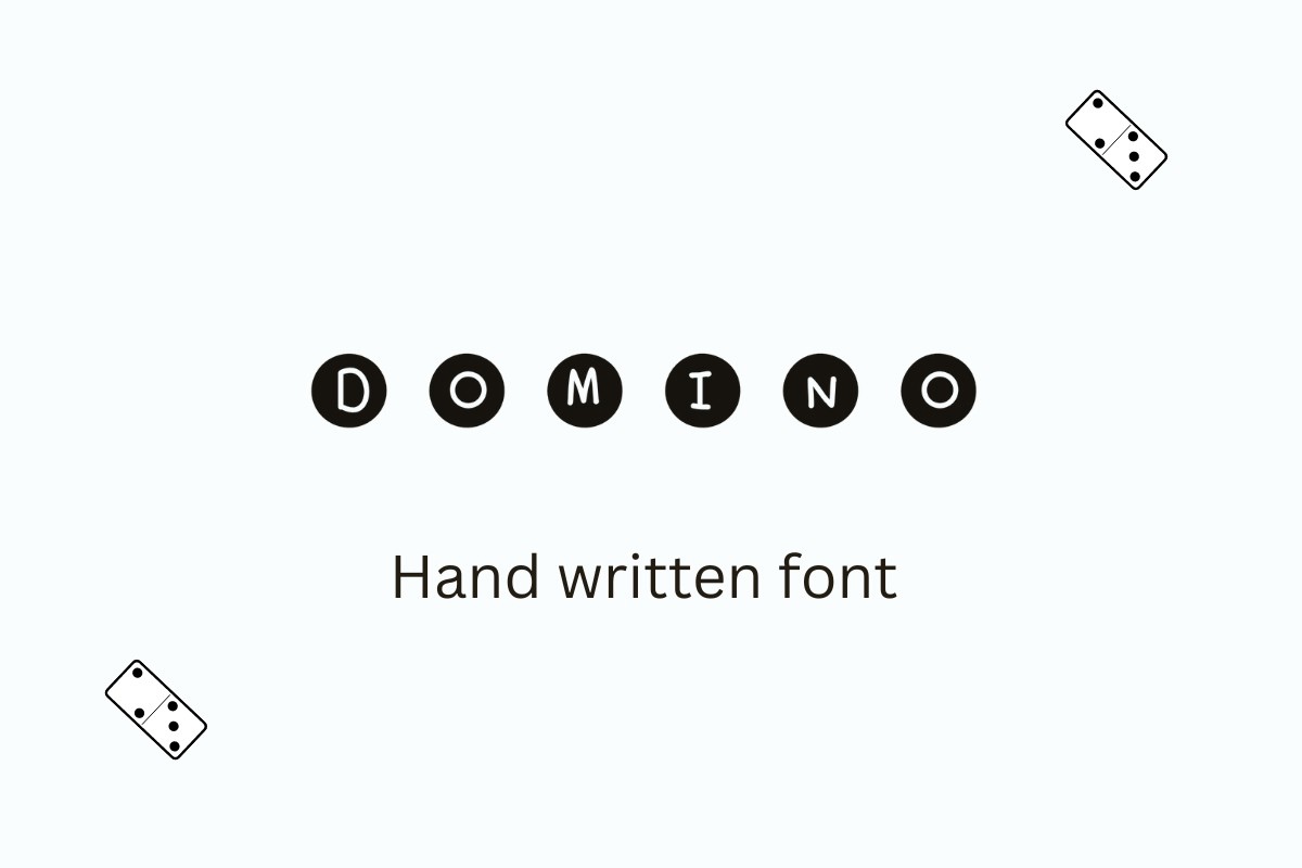 Domino Font