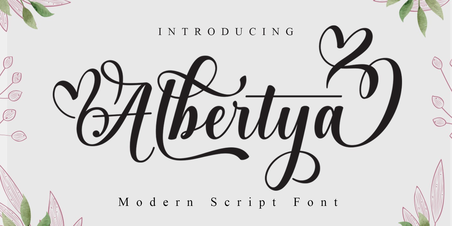 Albertya Font