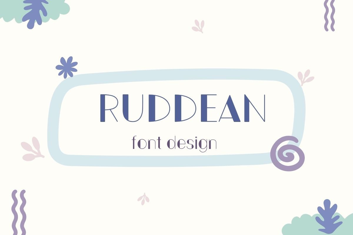 Ruddean Font