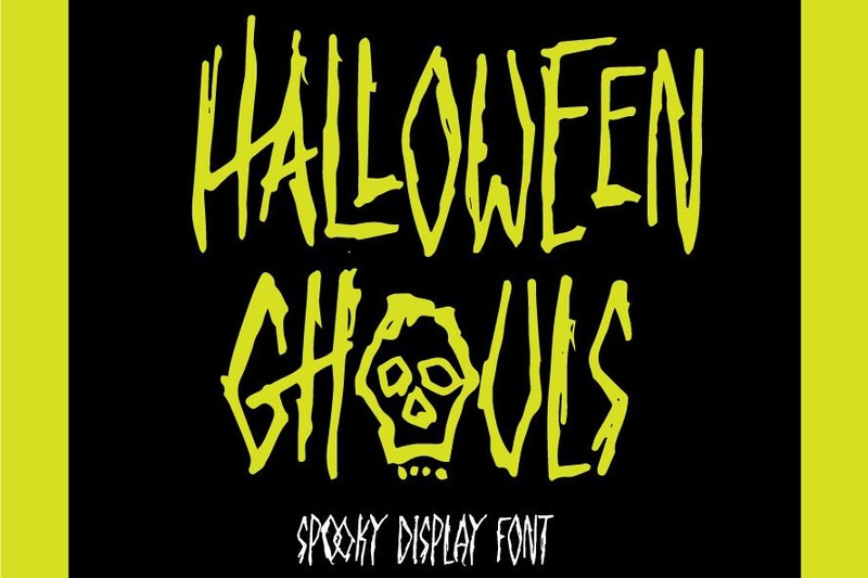 Halloween Ghouls Font