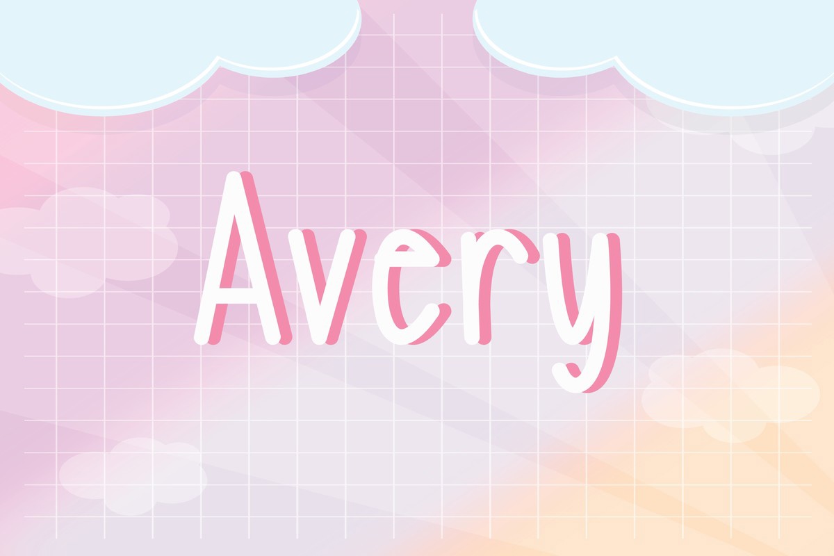 Avery Font