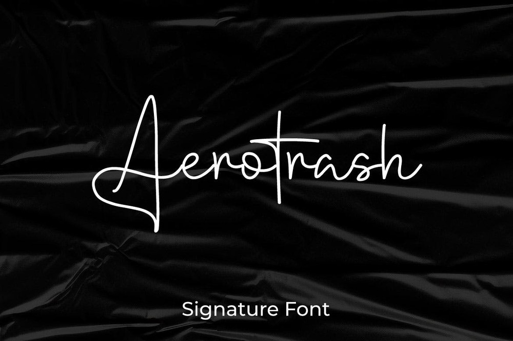 Aerotrash Font