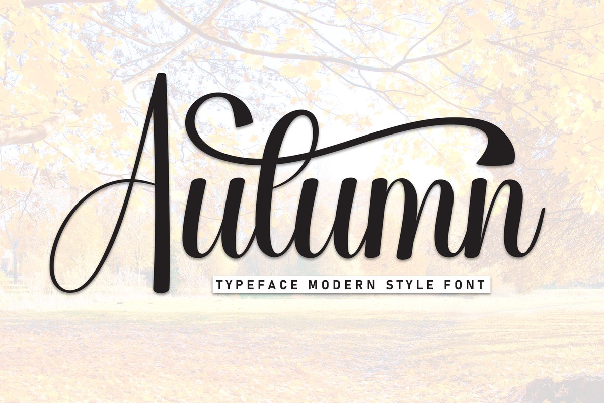 Auntumn Font