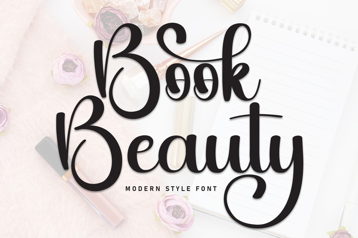 Book Beauty Font