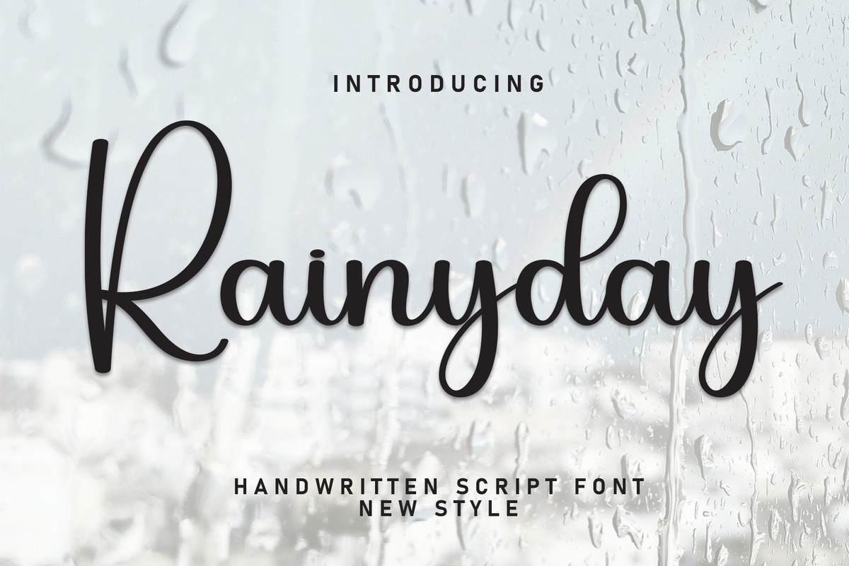 Rainyday Font