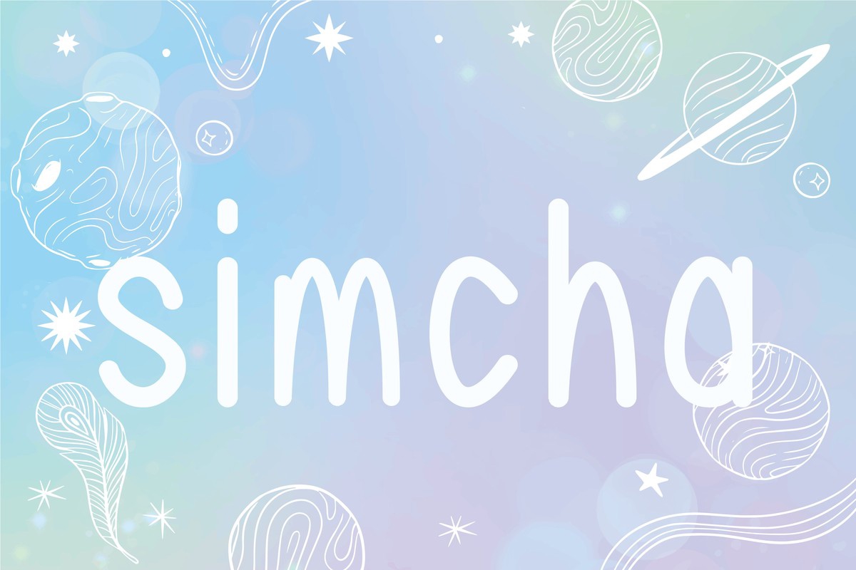 Simcha Font