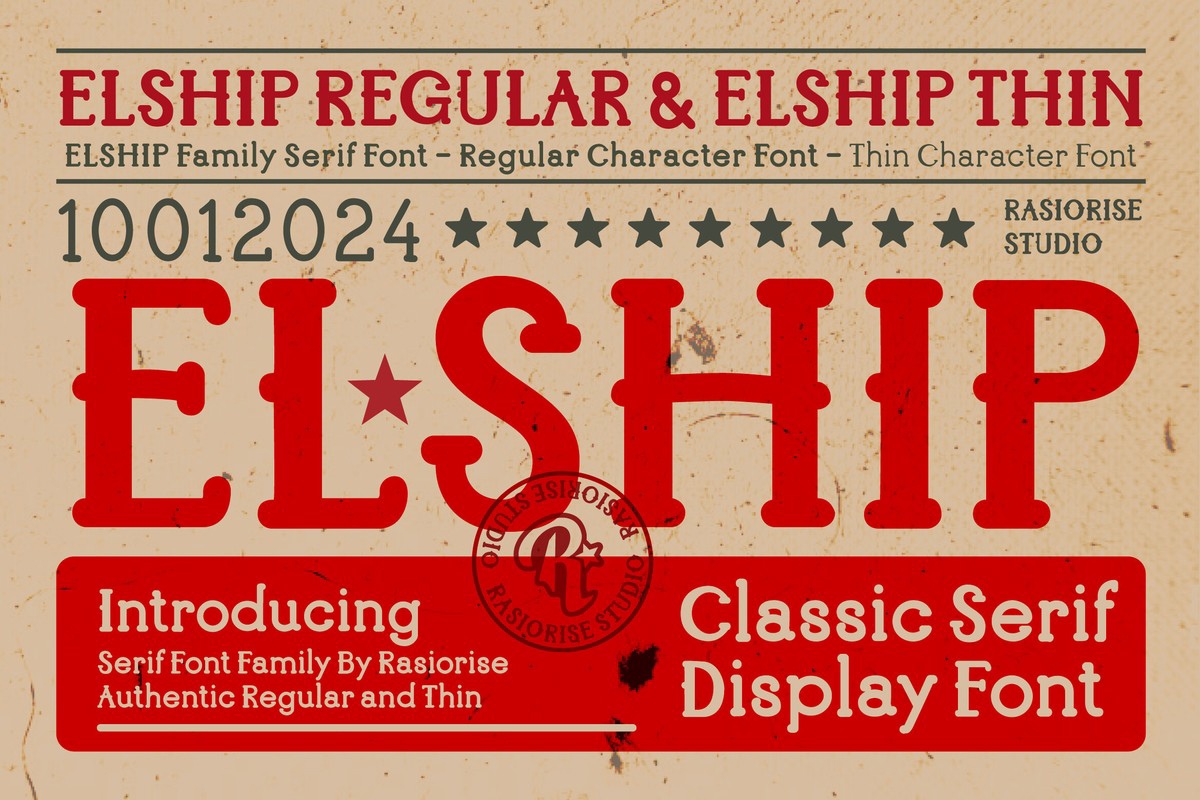 Elship Font