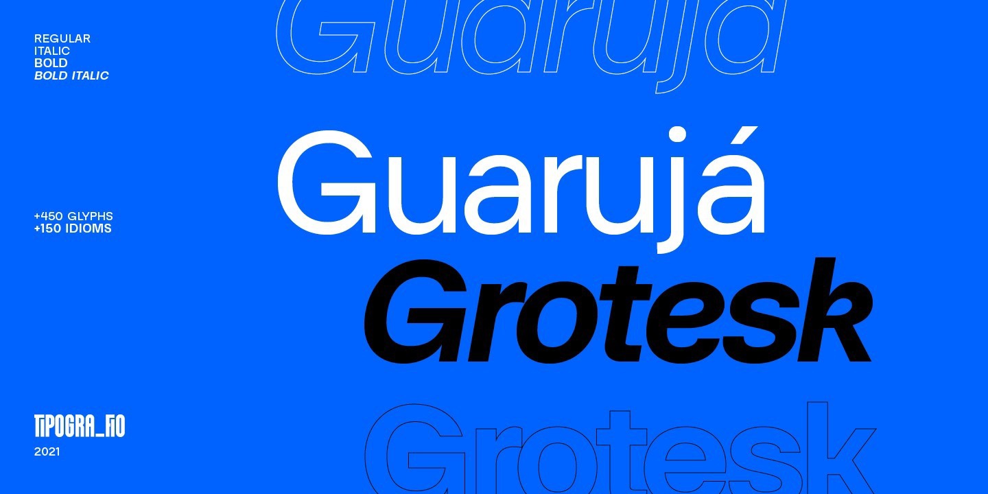 Guaruja Grotesk Font