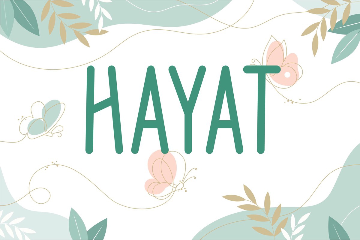 Hayat Font