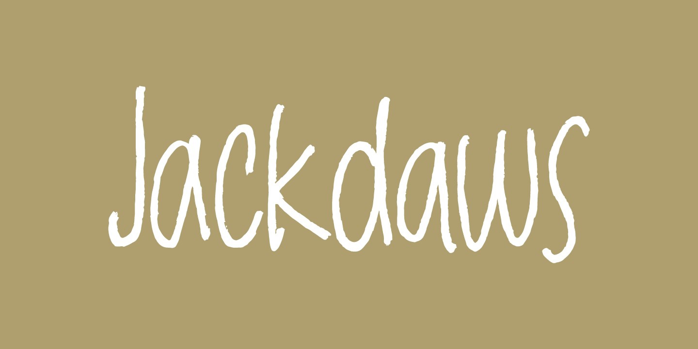 Jackdaws Font