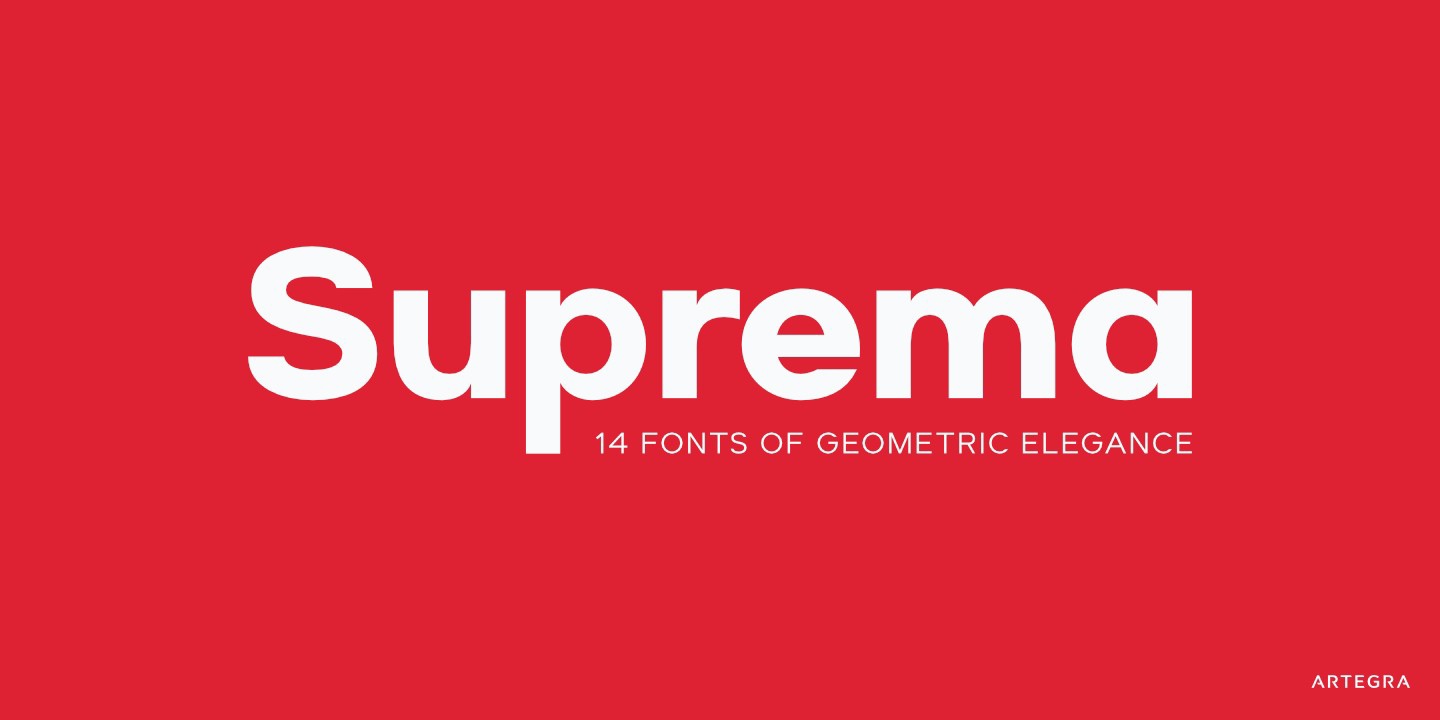 Suprema Font