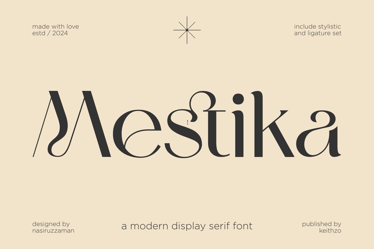 Mestika Font