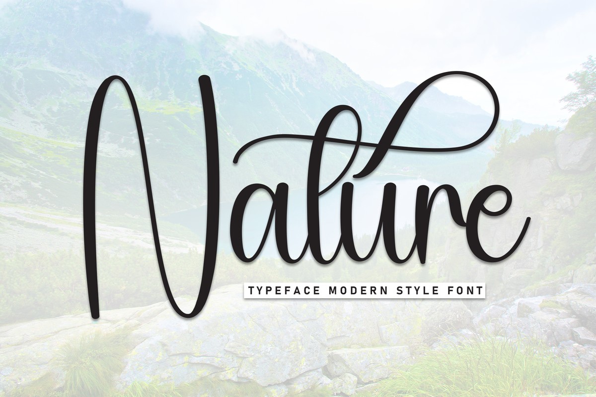 Nature Font