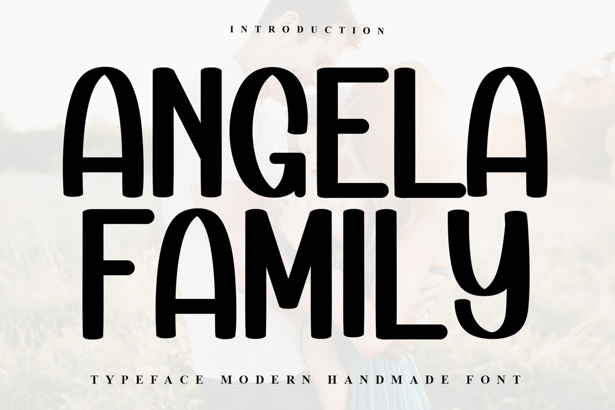 Angela Family Font