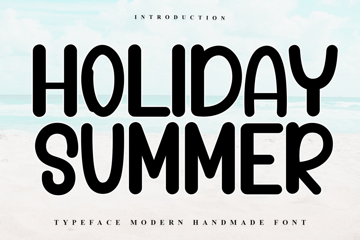 Holiday Summer Font