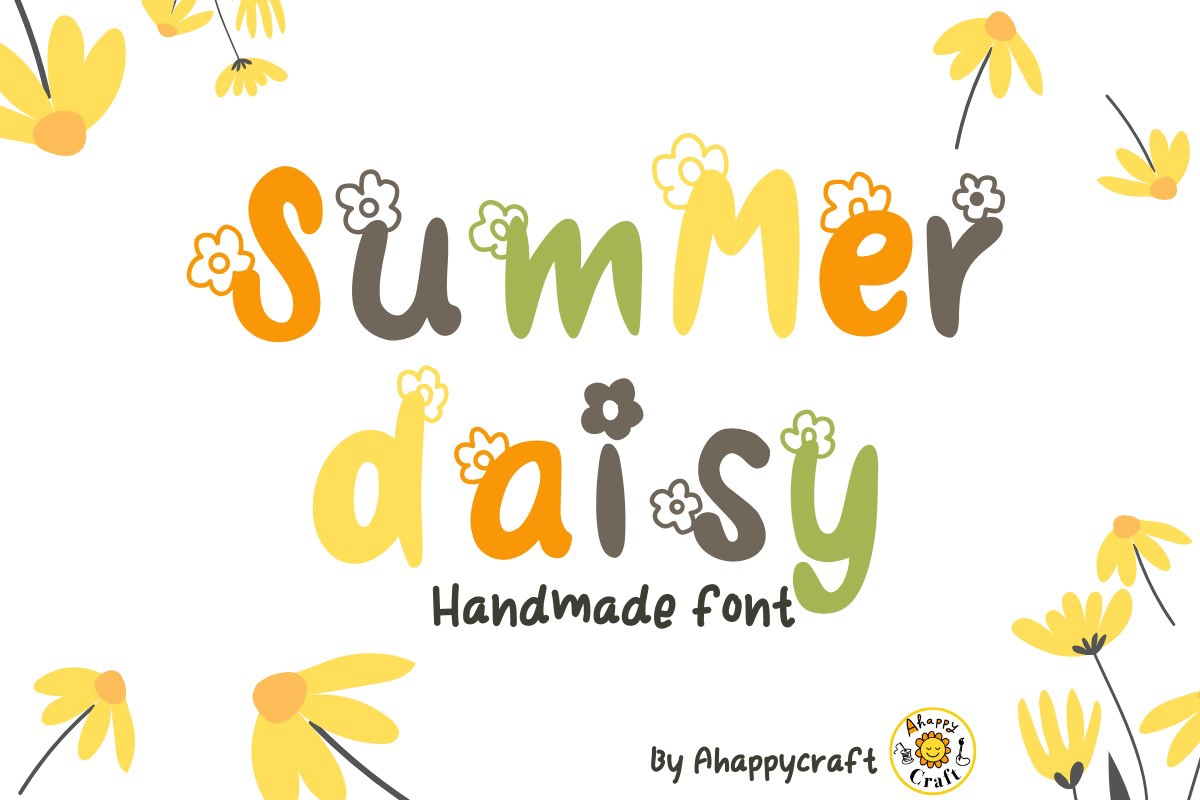 Summer Daisy Font