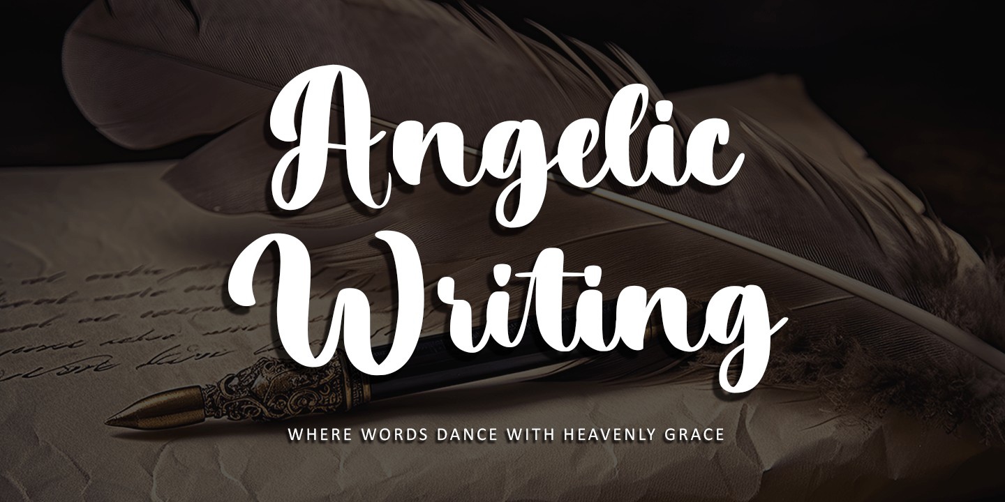 Angelic Writing Font