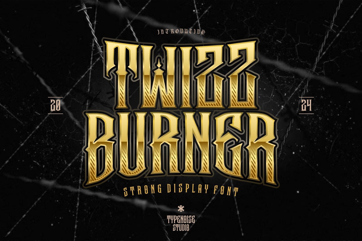 Twizz Burner Font