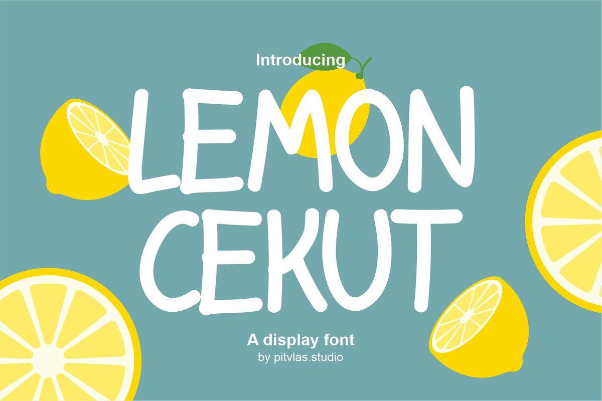 Lemon Cekut Font