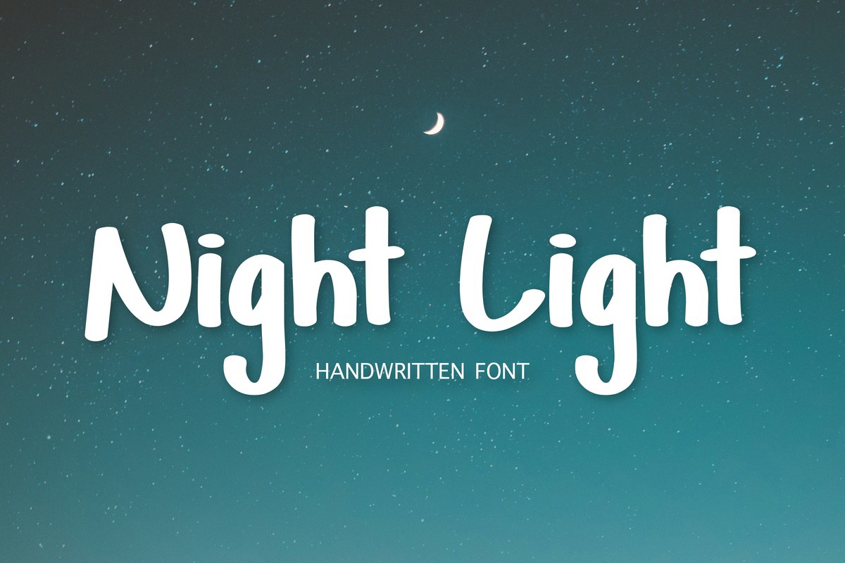 Night Light Font