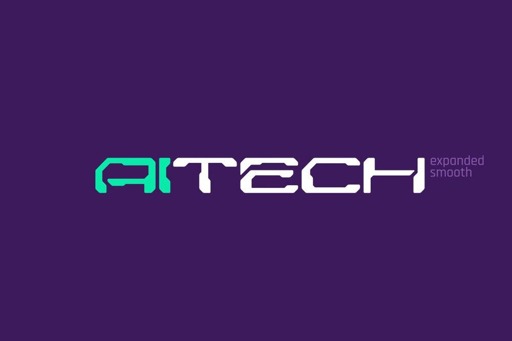 aiTech Expanded Smooth Font