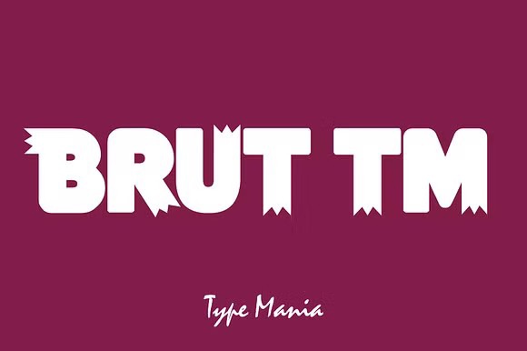 Brut TM Font