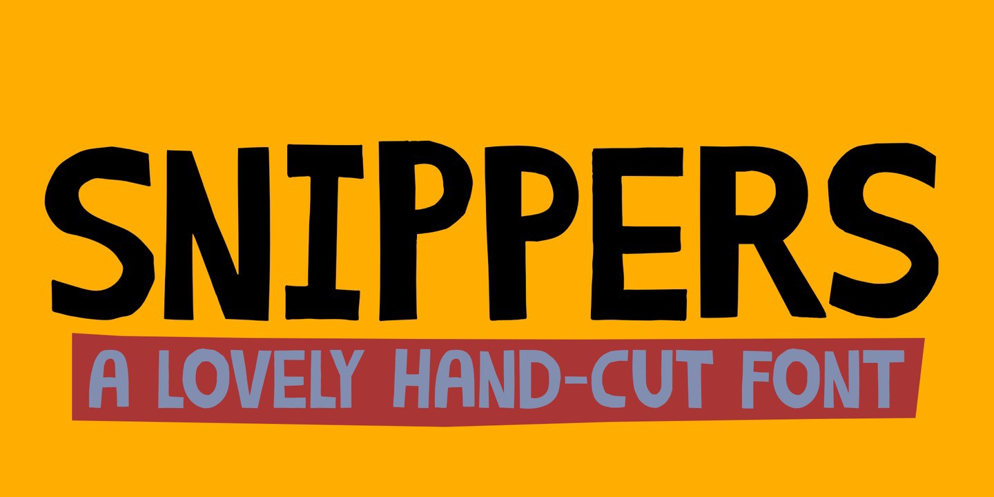 Snippers Font