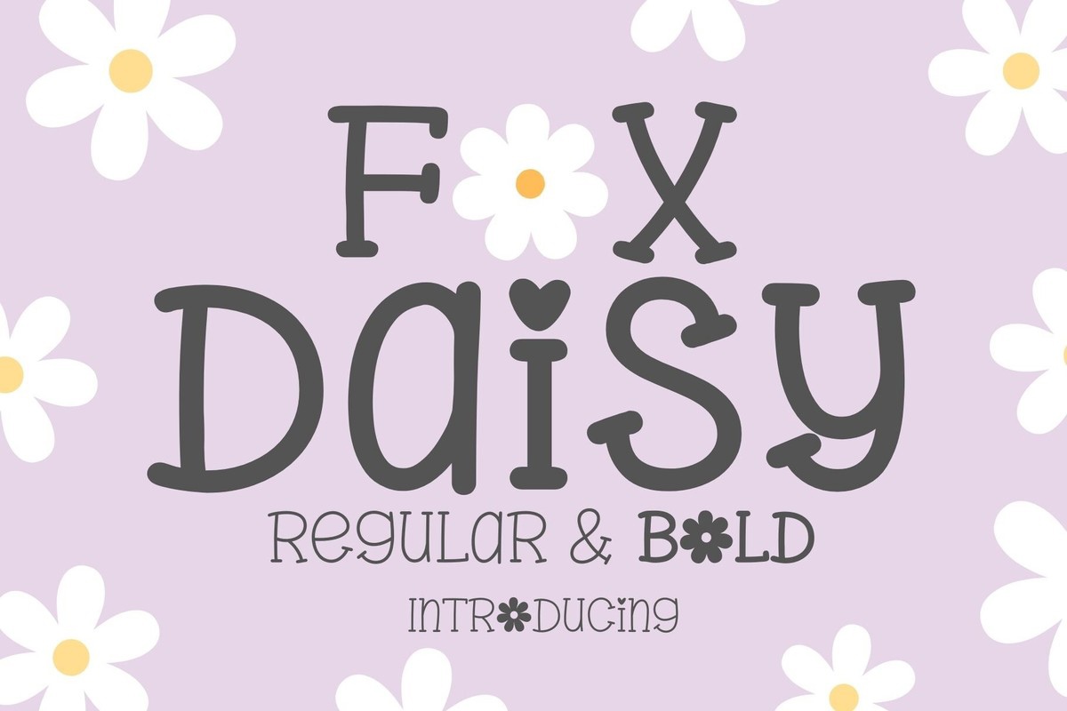 Fox Daisy Font