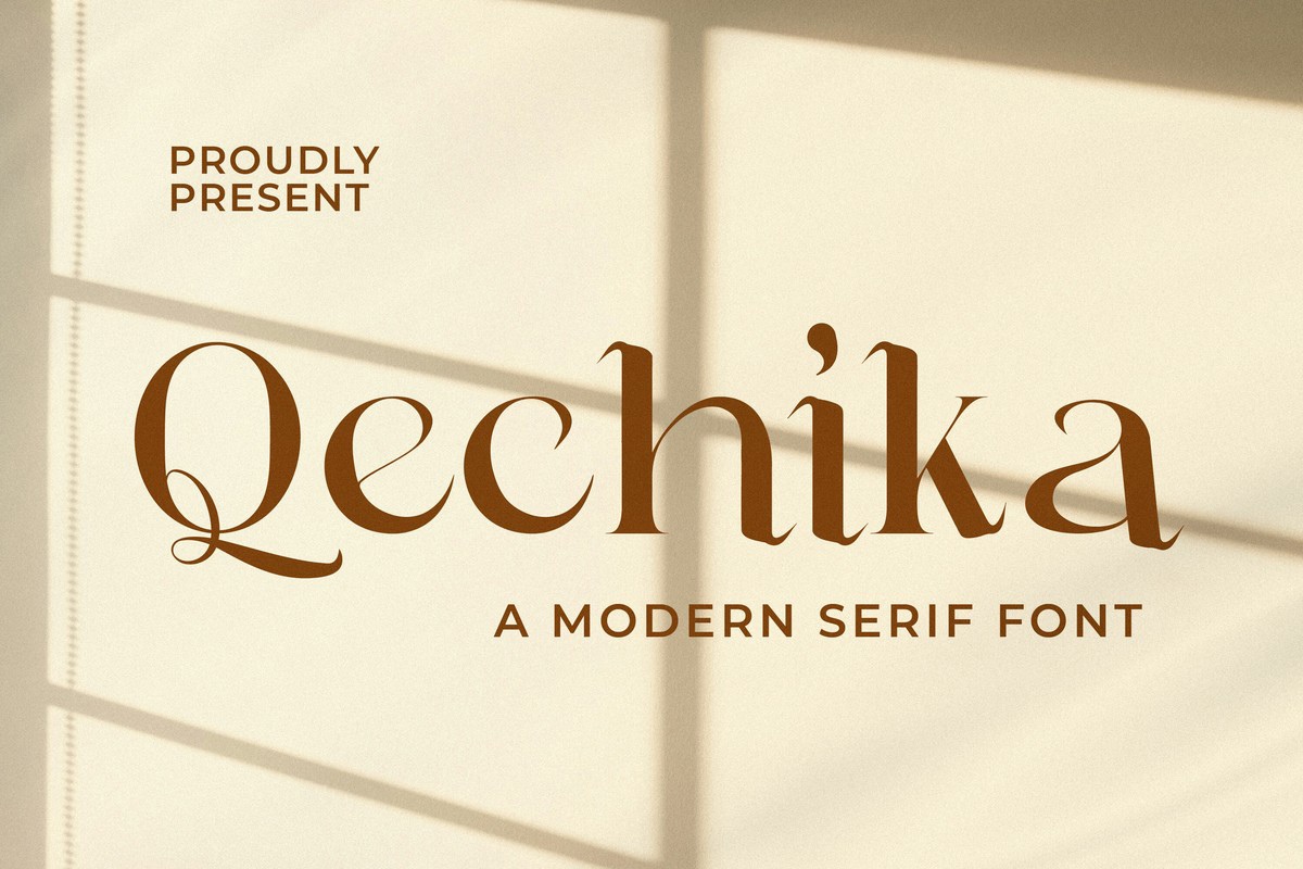 Qechika Font