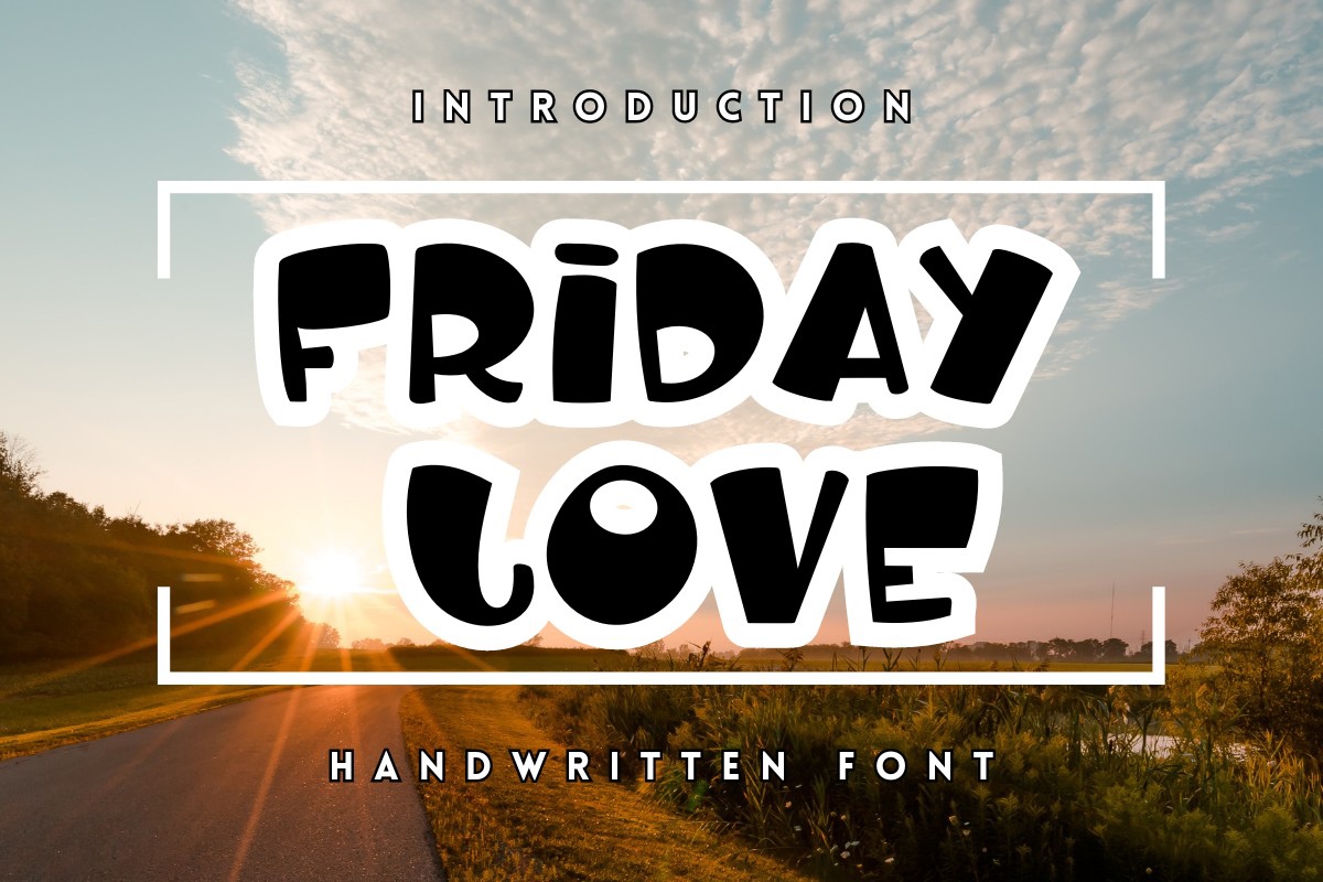 Friday Love Font