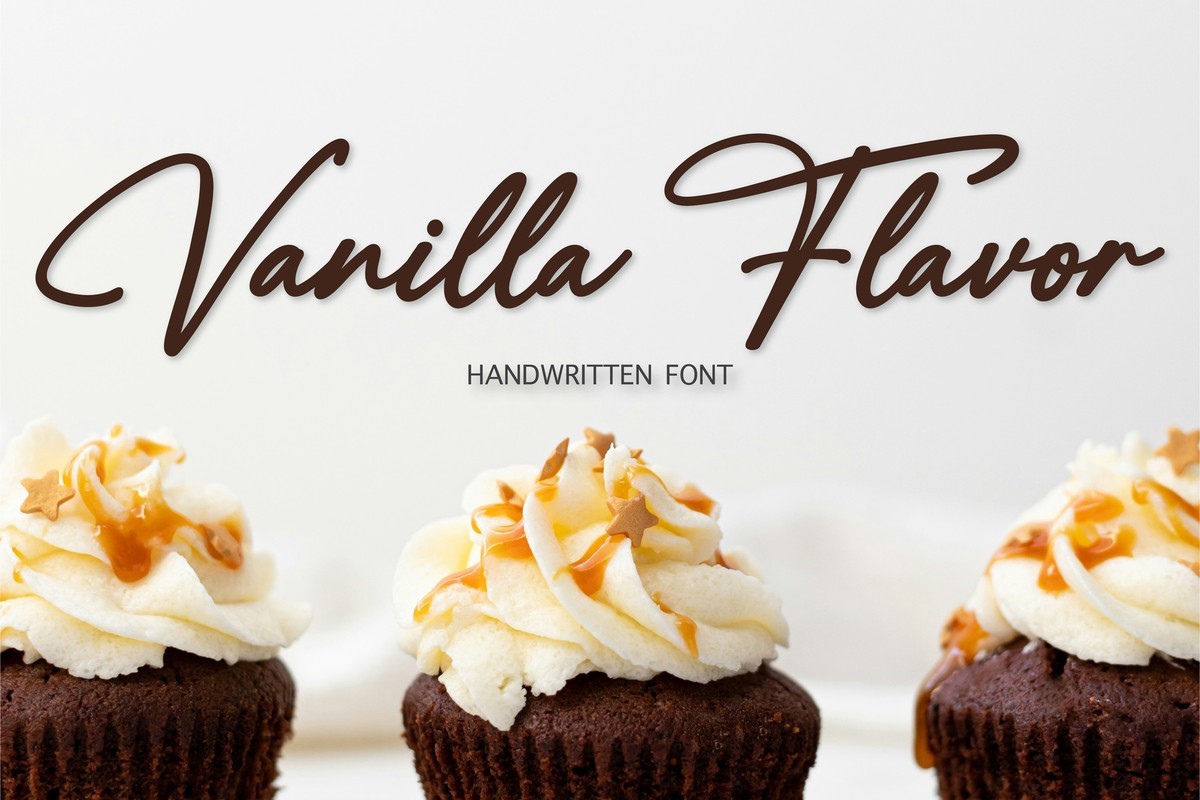 Vanilla Flavor Font