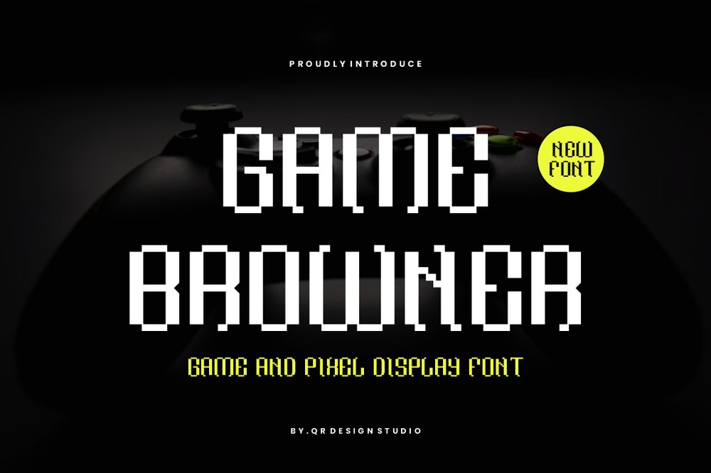 Game Browner Font