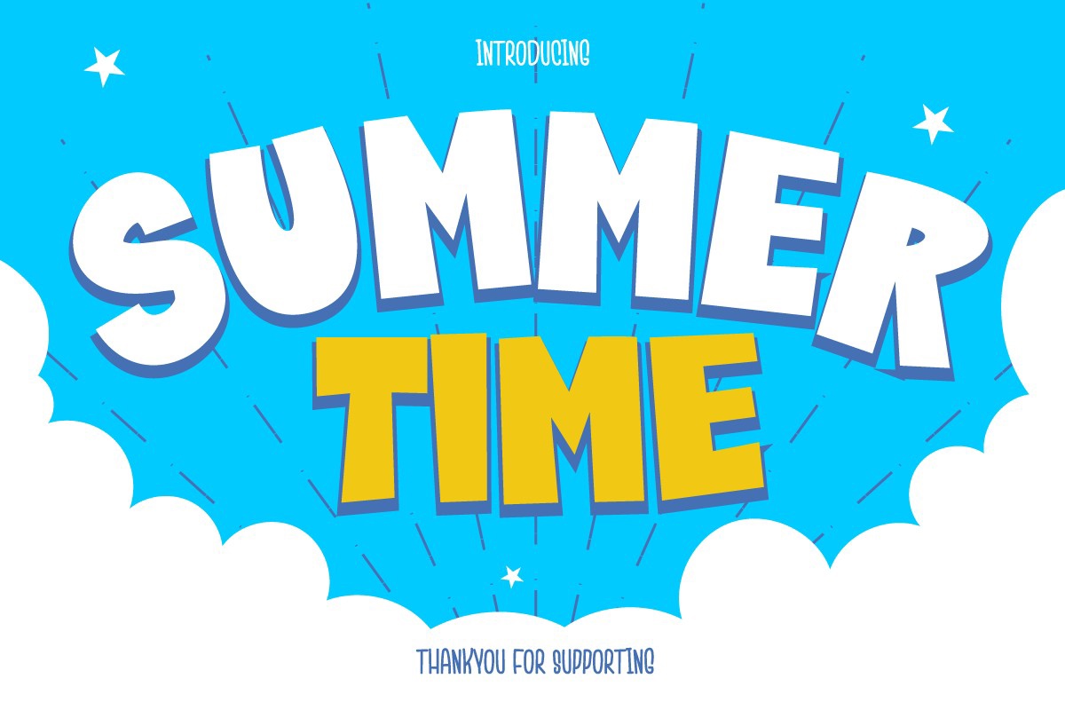 Summertime Font