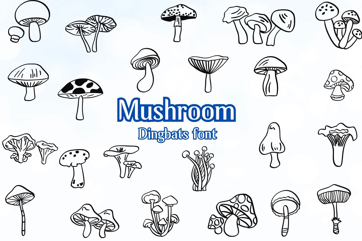 Mushroom Font