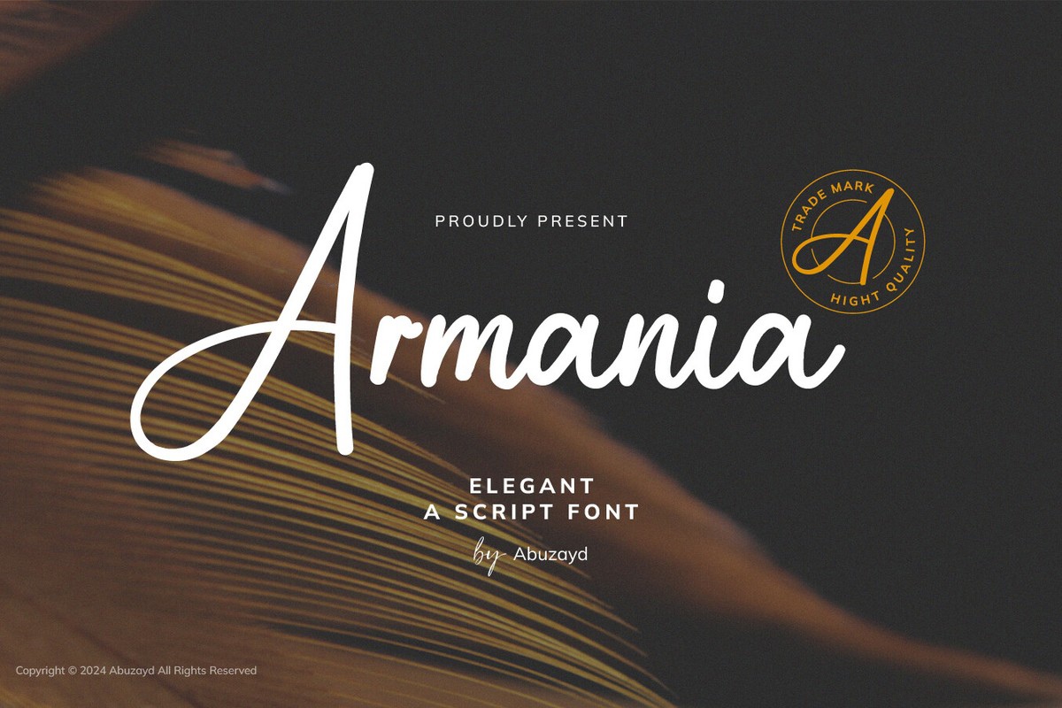 Armania Font