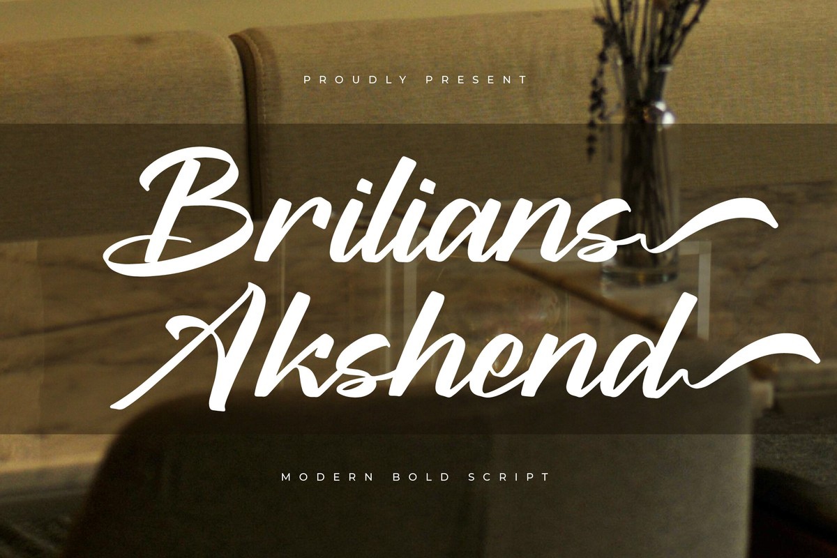 Brilians Akshend Font