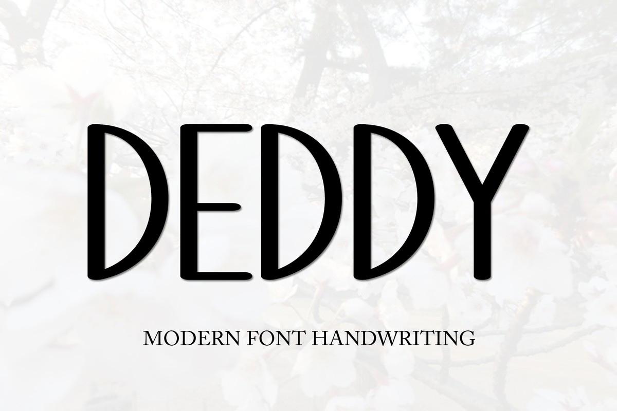 Deddy Font