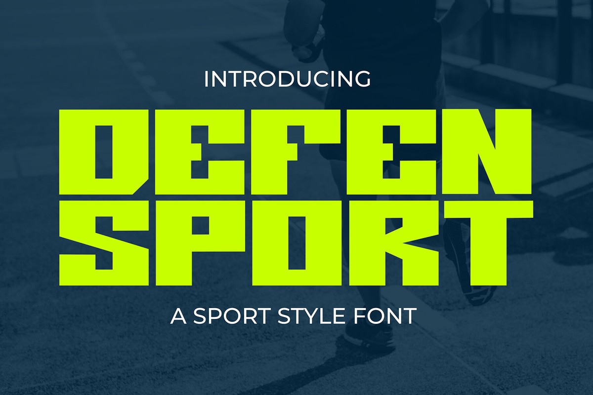 Defen Sport Font