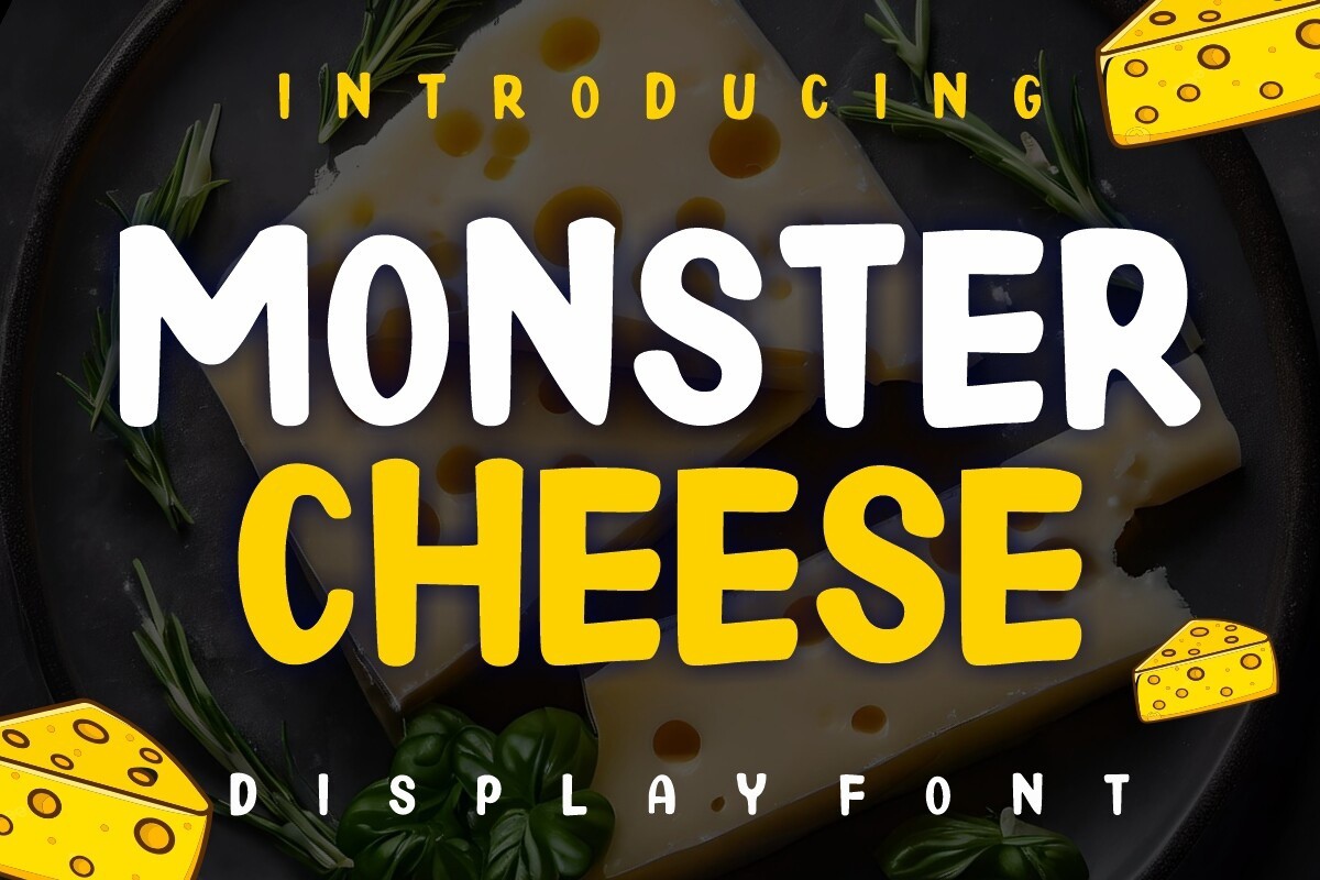 Monster Cheese Font